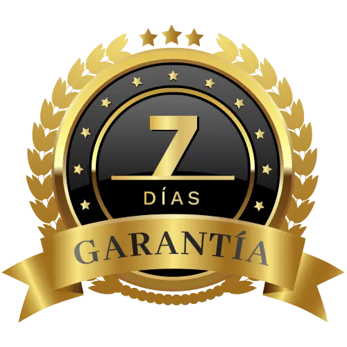 Selo de garantia de 7 dias